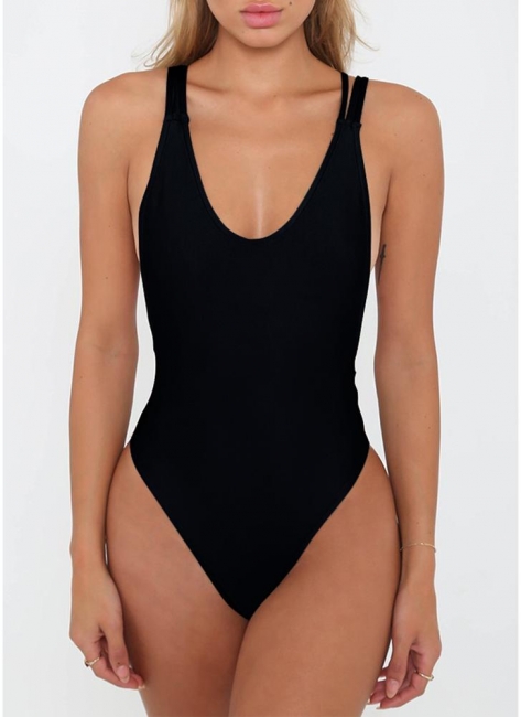 Women High Cut One Piece Bathing Suit UK Crossed Straps Swimsuits UK Playsuit Jumpsuit Rompers