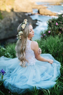 Lace Jewel Sleeveless Homecoming Dress_2
