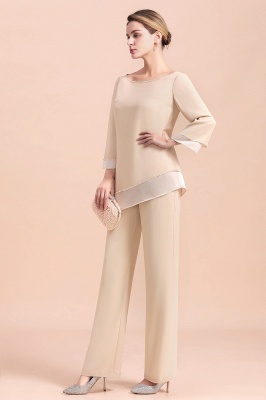Long Sleeves Mother of the Bride Dress Jumpsuit for Wedding Party Wear_10