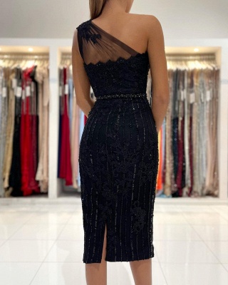 Black Short Prom Dresses | Lace Cocktail Dress_2