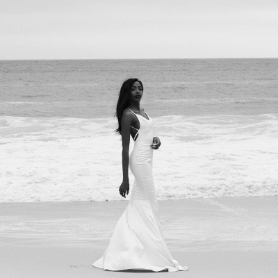 Elegant Spaghetti-Straps Mermaid Wedding Dress Long Bridal Gowns_2