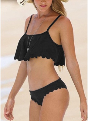 Womens Bikini Set Spaghetti Strap Push Up Padded Swimsuit Bathing Suit Swimsuit_3