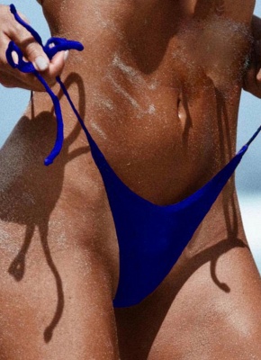 V-Shape Bikini UK Bottom Tie Side Swim Brief Brazilian Panties_3