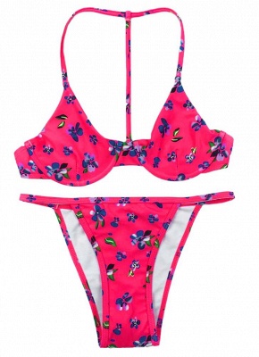 Women Floral Bikini Set UK Padded Wire Support Bathing Suit UK Beach Swimsuits UK_6