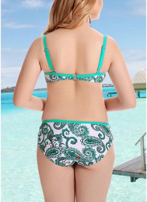 Women Big Swimsuits UK Bikini Set UK Underwire Bathing Suit UK Beach Wear Tank Top_4