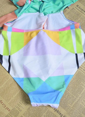 Hot Women Halter One Piece Bathing Suit UK Geometric Print Deep V-Neck Sexy Backless Cutout Bikini UK Swimsuits UK Bathing Suit UK_6