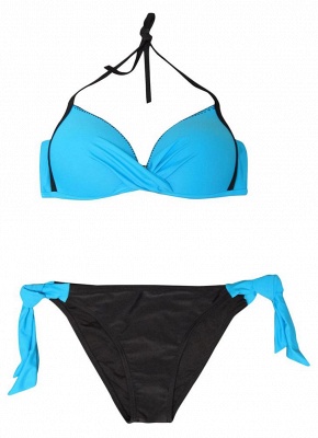 Hot Women Printed Push-Up Bikini Set UK Halter Top Tank Top Bathing Suit UK Tie Side Bathing Suit UK Swimsuits UK_8