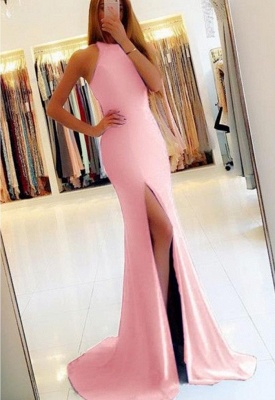 Pink Bridesmaid Dresses For Pregnant Chiffon Maternity Gowns_1